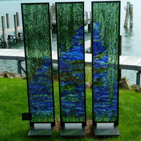 Seerosenteich 3-teilig