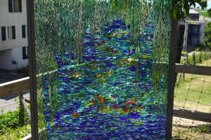 Seerosenteich Terrasse