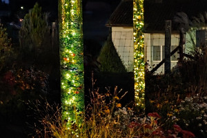 Säulen in der Nacht