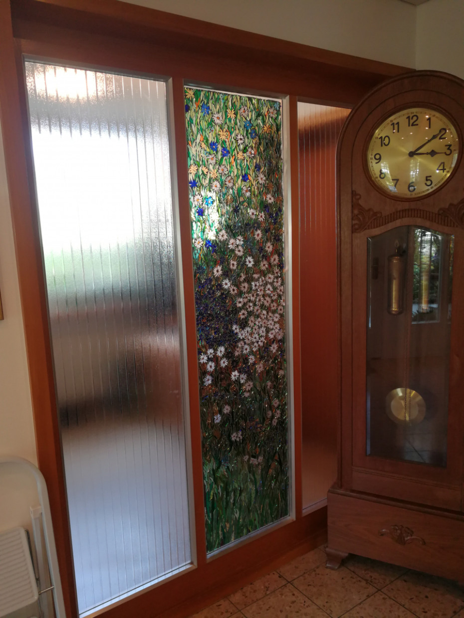 Mai 2023, Türfüllung Eingang privat